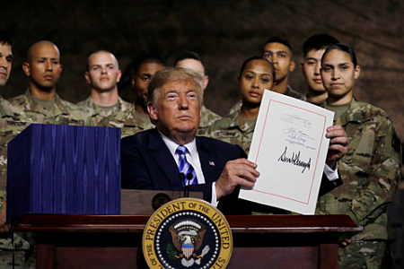 сша, военный бюджет, закон, трамп, оборонные расходы, российское оружие, ограничительный контроль