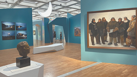 третьяковская галерея, выставка, арктика полюс цвета, обзор