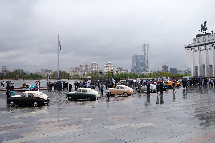 москва, автомобили, ретро, автопробег победы