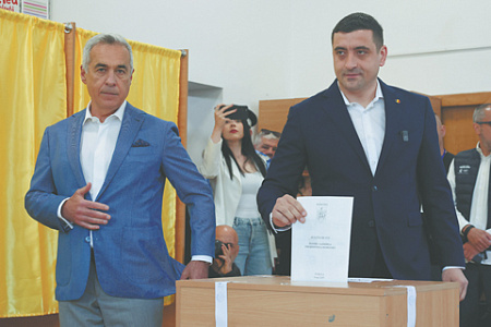 румыния, президентские выборы, первый тур, джордже симион, крин антонеску, политика