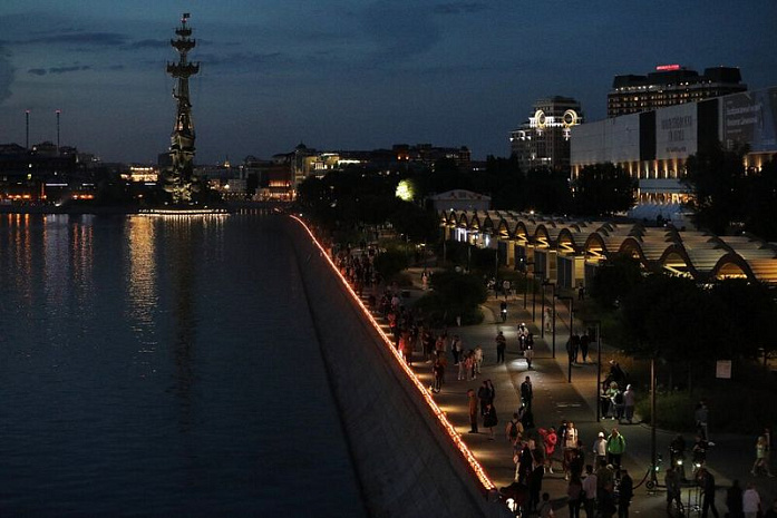 москва, свечи, линия, памяти, великая отечественная война