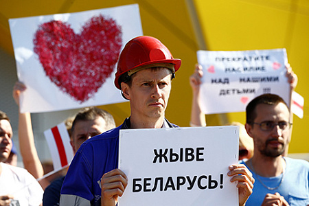 белоруссия, власть, политика, кризис, лукашенко, права, нарушения, профсоюзы, забастовка