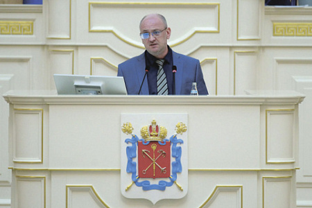 заксобрание, петербург, доклад, беглов, оппозиция, кац, резник