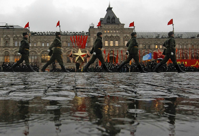 москва, парад, красная площадь