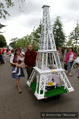 россия, москва, парад, коляски