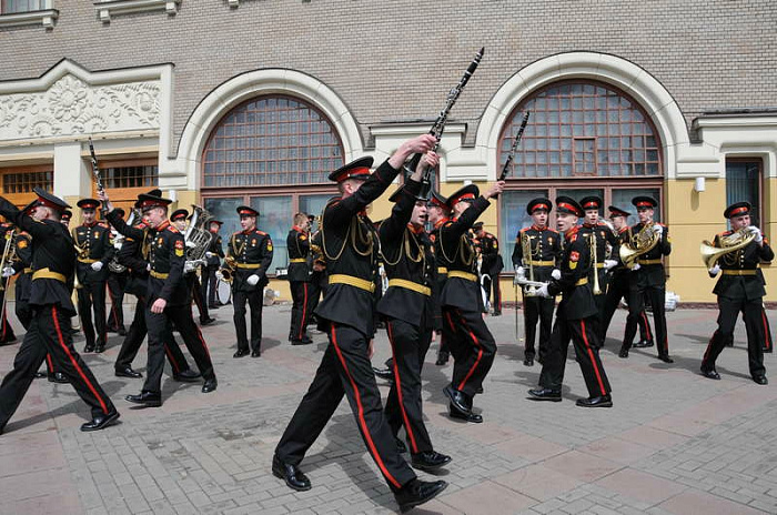 россия, москва, музыка, суворовцы, спасская башня