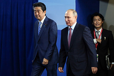 путин, мирный договор, япония, синдзо абэ, южные курилы