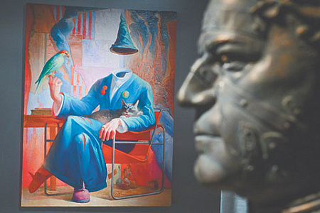 зарядье, паркинг галерея, выставка, 200 лет юбилейная выставка университета имени строганова