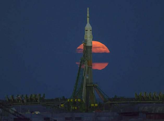 луна, земля, суперлуние