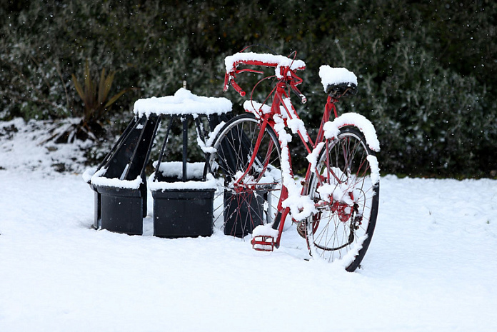 новая зеландия, зима, снег