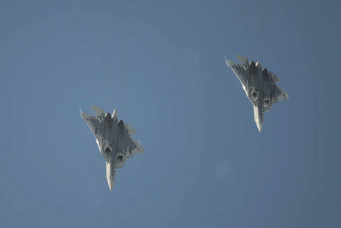 россия, авиасалон, МАКС, МС-21, Су-57