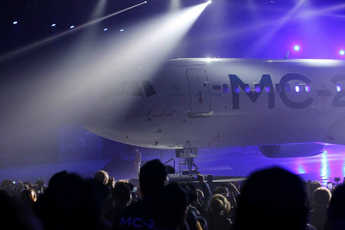 россия, авиация, мс-21, выкатка