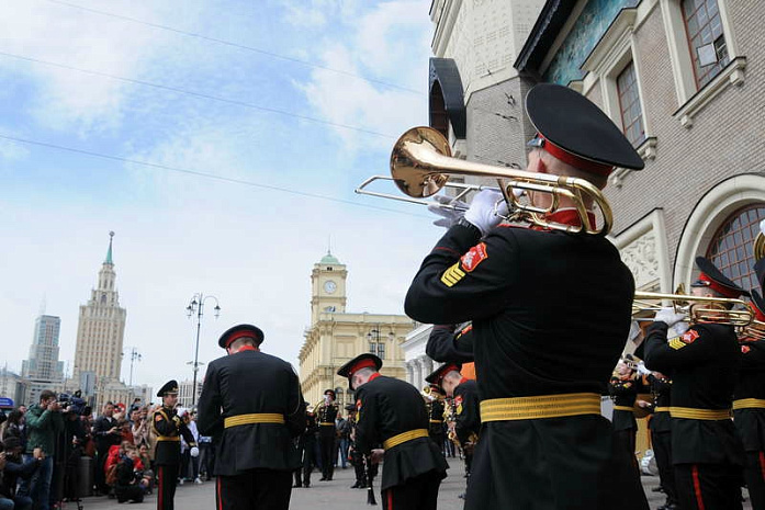 россия, москва, музыка, суворовцы, спасская башня