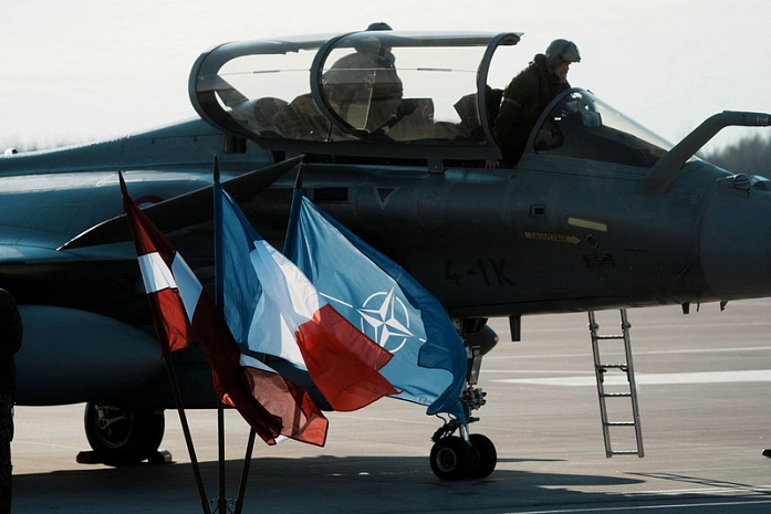 нато, прибалтика, латвия, авиация, патрулирование, Rafale 