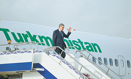 туркменистан, бердымухамедов, визит в китай