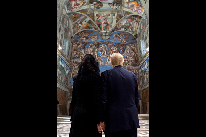 трамп, папа римский, израиль, иудаизм, стена плача