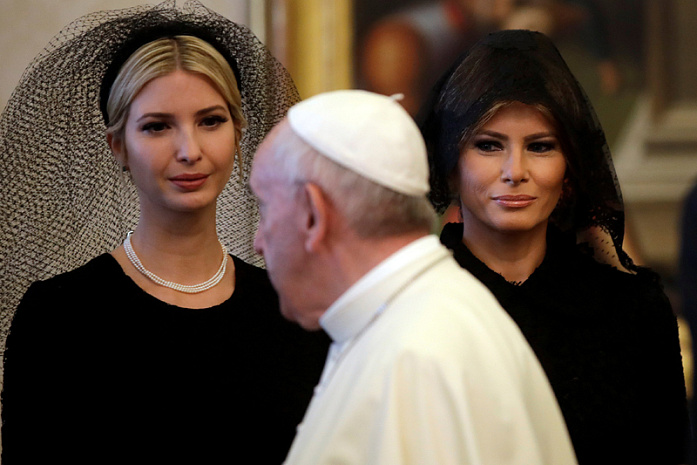 трамп, папа римский, израиль, иудаизм, стена плача