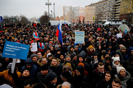 оппозиция, навальный, несанкционированные акции