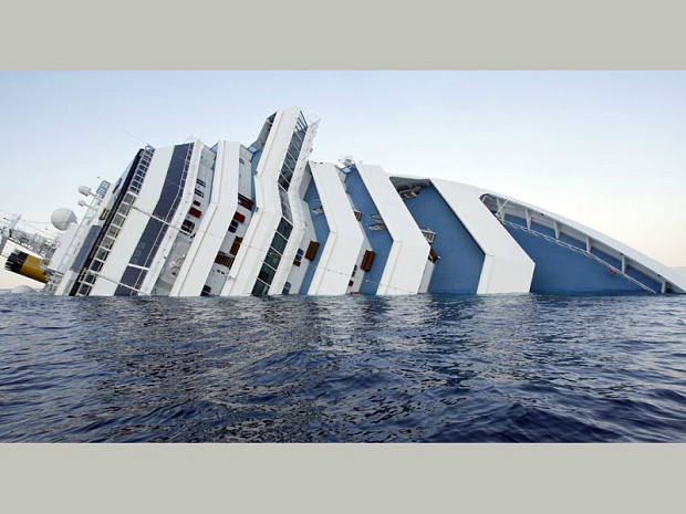 Италия, лайнер, Costa Concordia