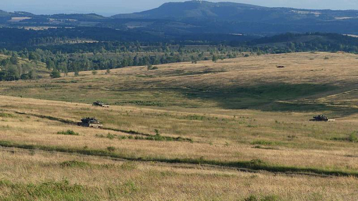 бундесвер, танки, леопард, учения