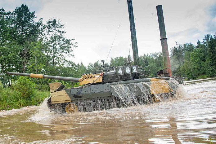 россия, армия, зво, танки, водная преграда, преодоление