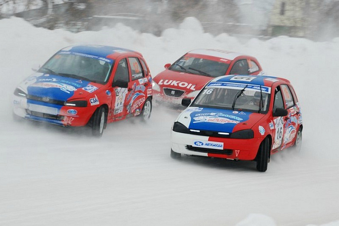 автогонки, лед, чемпионат россии