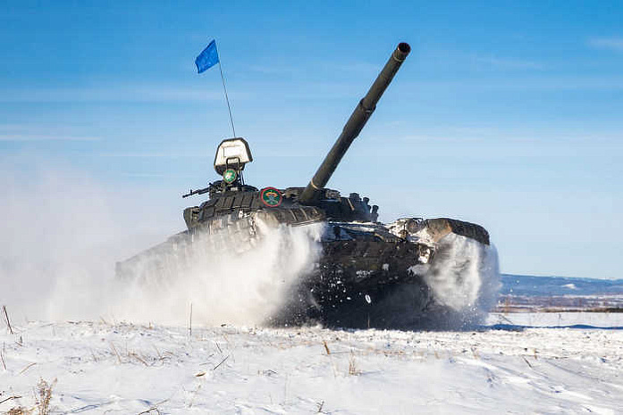 россия, армия, соревнования, танковый биатлон