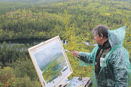 камчатка, история, живопись, краеведение