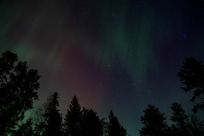 солнце, вспышка, земля, полярное сияние