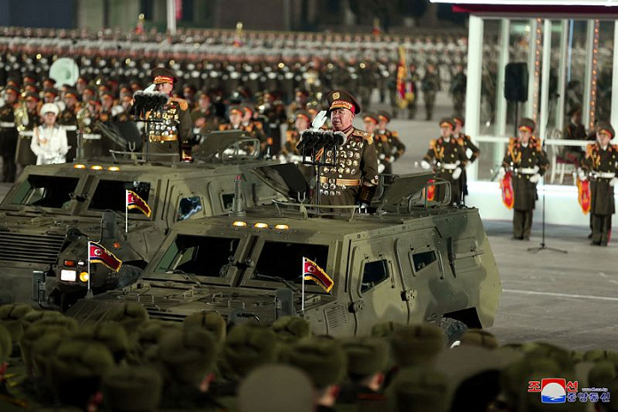 северная корея, армия, парад