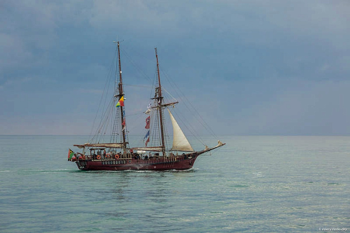 парусники, черное море, регата