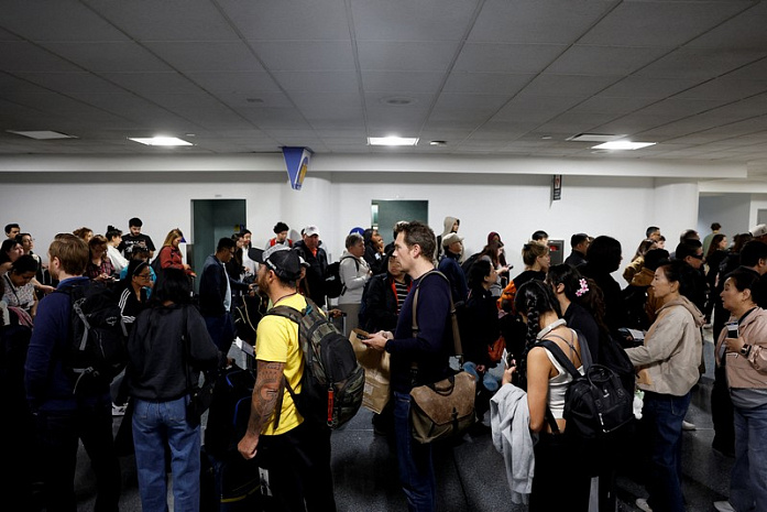 сша, аэропорты, охрана, ice, досмотр, очереди