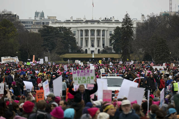 америка, женщины, трамп, протесты