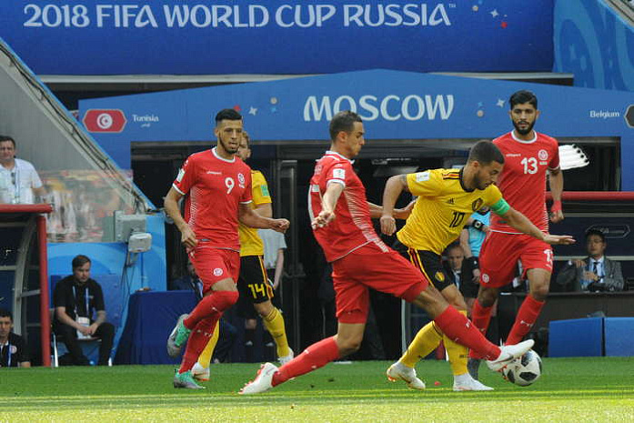 россия, футбол, чемпионат мира, бельгия, тунис