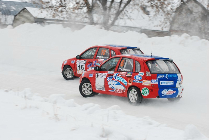 автогонки, лед, чемпионат россии