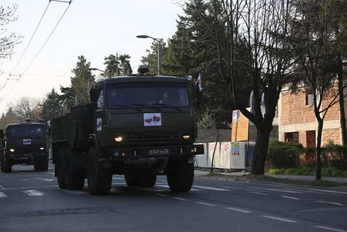 россия, армия, сербия, помощь, коронавирус, covid-19