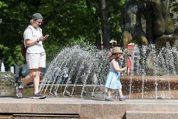 россия, москва, погода, жара