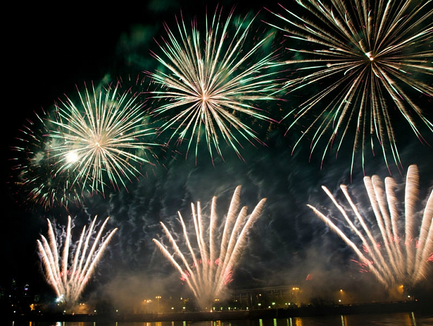 россия, москва, фейерверк, фестиваль