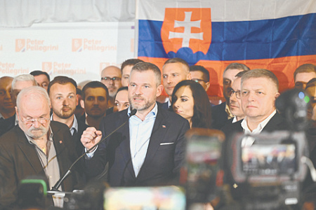 словакия, президентские выборы, итоги, петер пелегрини, премьер, роберт фицо, украинский конфликт