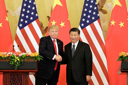 трамп, си цзиньпин, осака, саммит, торговая война