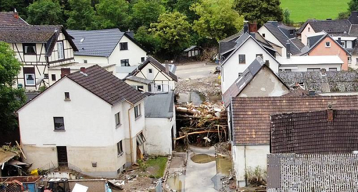 германия, наводнение, разрушения