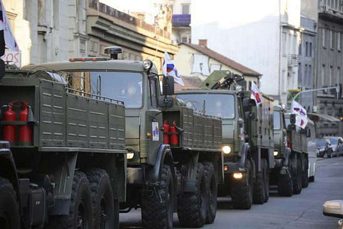 россия, армия, сербия, помощь, коронавирус, covid-19