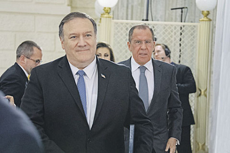 оон, лавров, скандал, американская виза, помпео, ядерное оружие, контроль, двзяи