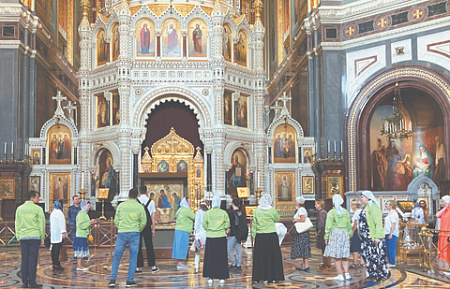 троица, храм христа спасителя, икона, министерство культуры, минкультуры, рпц