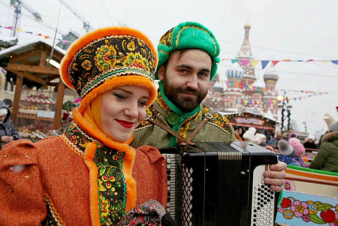 россия, москва, масленица