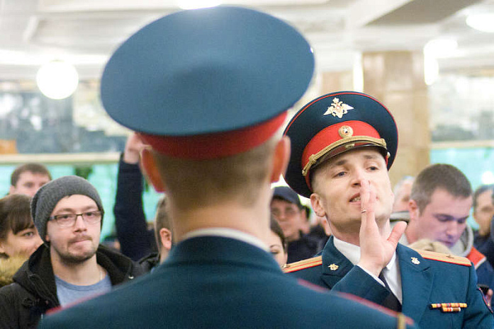 метро, оркестр, марщ, преображенский полк