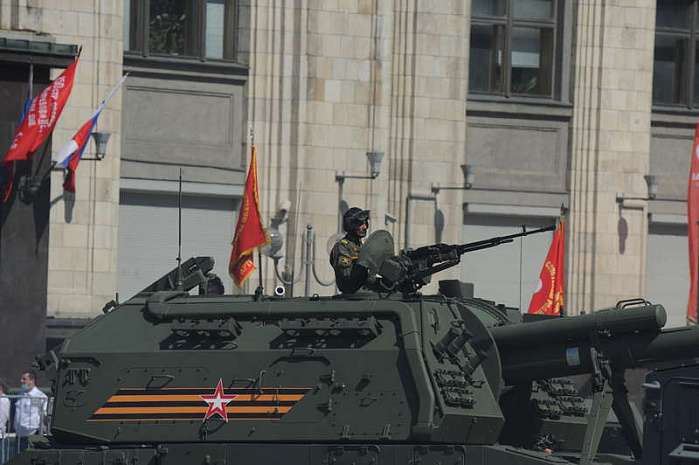 парад победы, техника, манежная площадь