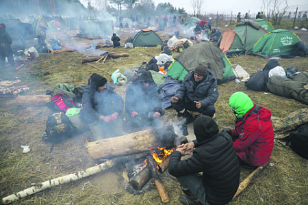 мигрантский кризис, граница, польша, белоруссия, лукашенко, политические дивиденды