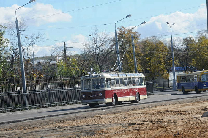 москва, транспорт, троллейбус