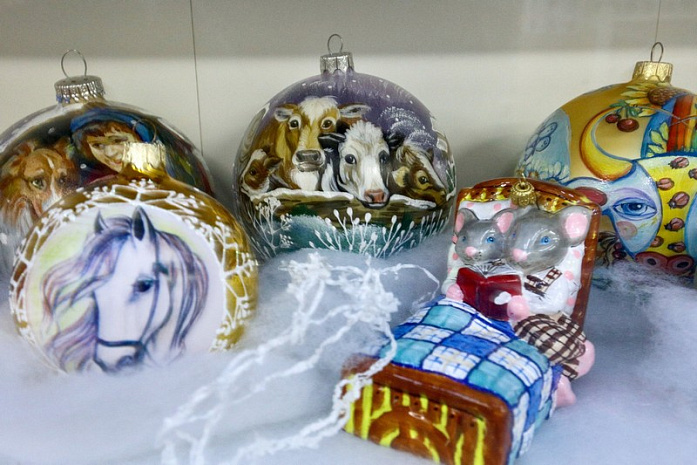 россия, москва, новый год, елочные игрушки